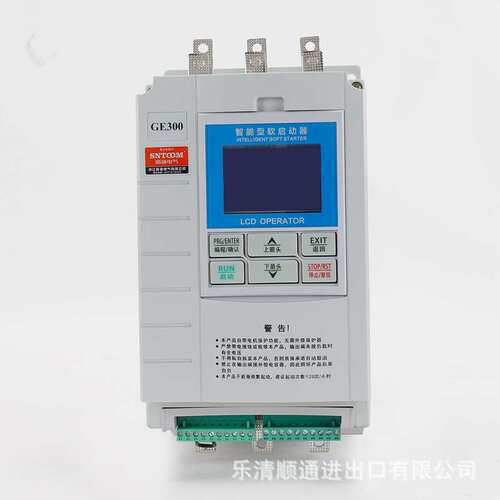 GE300在线软启动器水泵电机风机三相380v降压软启动器30/55/110kw