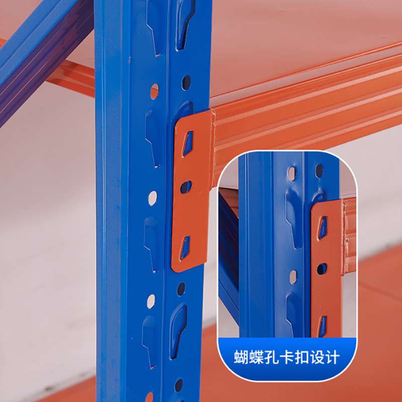 承重500KG仓储重型货架特厚多层超市仓库储物收纳快递组装展示架