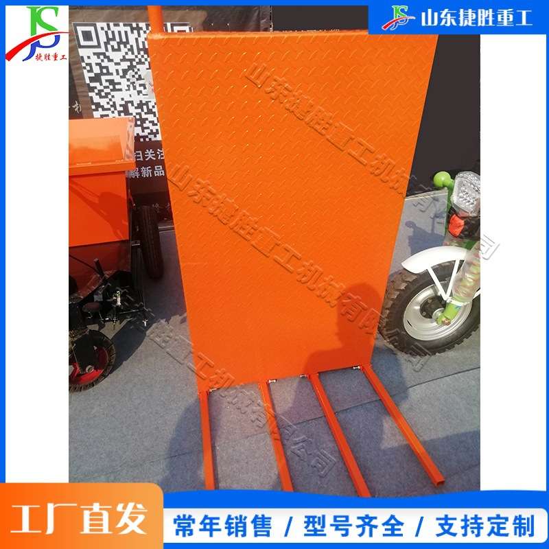 小型手推式干坯车 建筑工程板砖运输设备 电动窑厂出窑拉砖三轮车