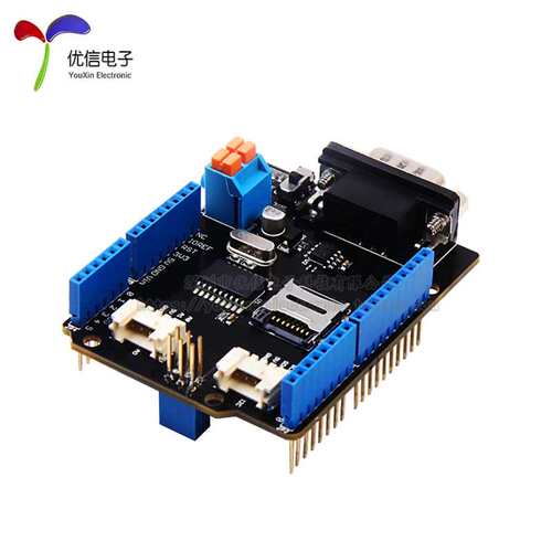 Arduino CAN-BUS Shield V2总线扩展板 汽车机床诊断can分析仪