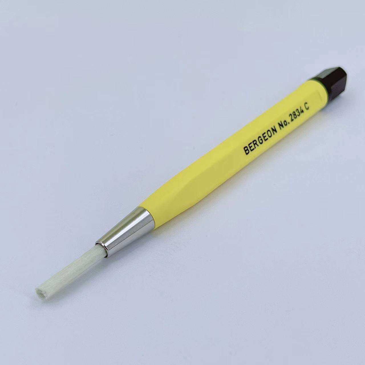 修表工具原装瑞士BERGEON2834C扫笔 玻璃纤维扫笔 拉砂除锈笔