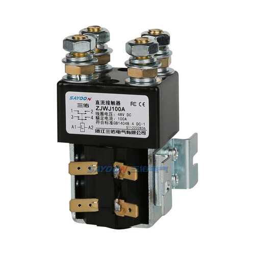 SAYOON三佑 直流接触器ZJWJ100A SW82 CZWJ100A   直流继电器