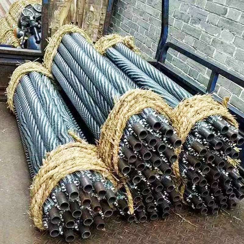 现货供应翅片发热管厂家生产电暖器铝翅片加热管螺旋翅片管电热