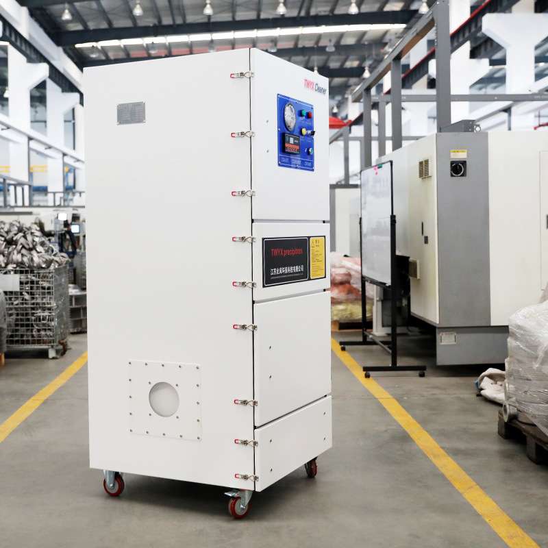集尘器工厂  雕刻机用脉冲反吹柜式洗尘器陶瓷打磨粉尘收集器