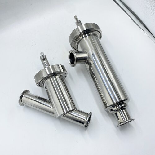 不锈钢角式过滤器304快装精密过滤器卡箍Y型过滤器滤网管道过滤