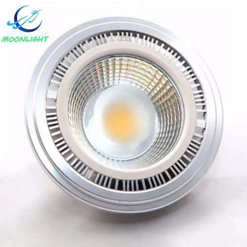 led车铝防眩光可调光COB10w12w15W18wG53GU10斗胆灯内胆AR111射灯