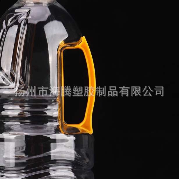 1L/1.15L/1.3L/1.5L/1.8L/2.5L侧黄透明食品级塑料油瓶酱油瓶醋瓶