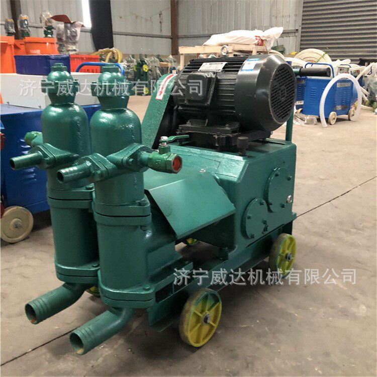 UB-3小型注浆机地库注浆防水堵漏UB-6水泥砂浆活塞式单双缸注浆泵