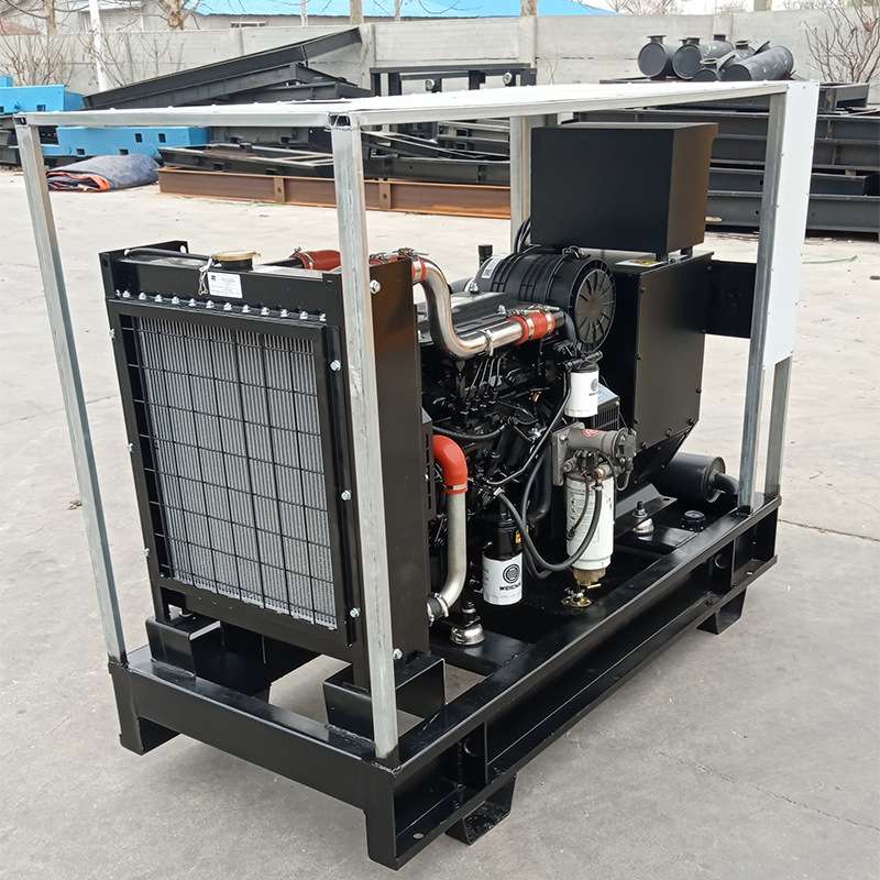 潍柴发电机组40kw 带简易防雨棚发电机 小型40千瓦柴油发电机组