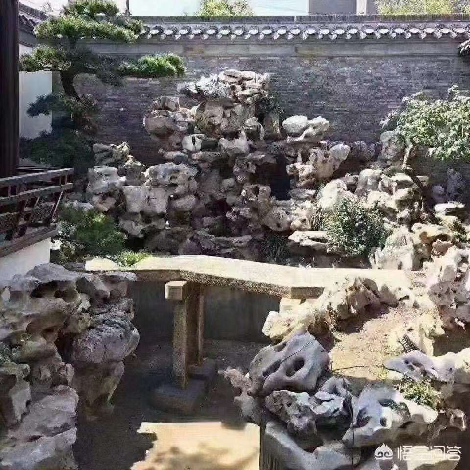 海口 天然原石太湖石奇石假山造景摆件天然原石阳台客厅摆件