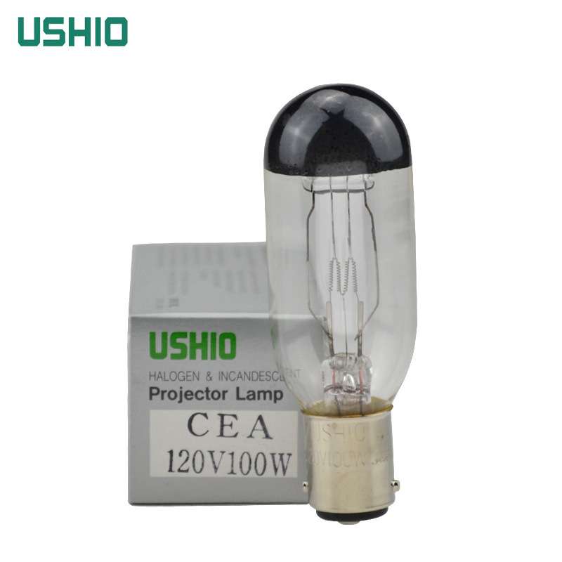 USHIO双触点卡口生化仪灯泡 CEA 120V100W检测灯泡CEA 120V100W