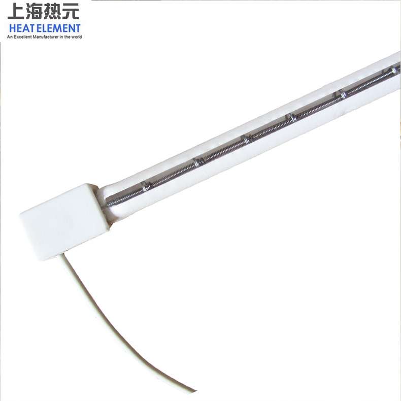 透明红外线加热管卤素加热管吹瓶机半镀白加热管工业电加热管配件