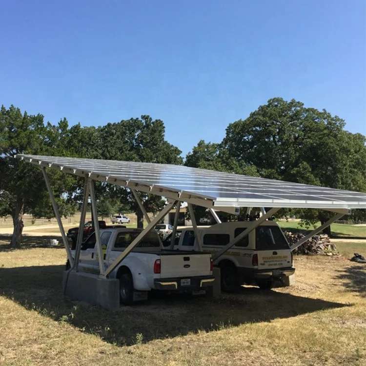 太阳能安装系统 防水停车场 光伏停车结构 太阳能发电系统