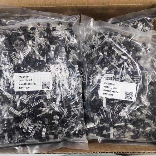 供应 S8550 TO-92-3 NPN双极型晶体管 25V 500mA 插件三极管