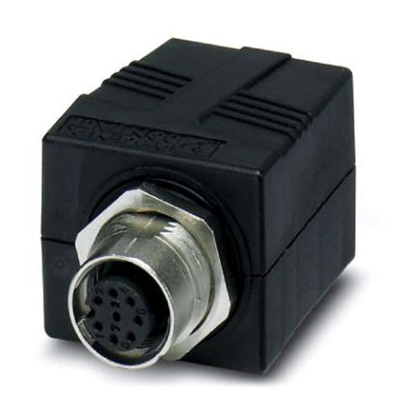 菲尼克斯控制柜穿板式连接器 CUC-BH-M12A1PBK-S/R4BE-1414396