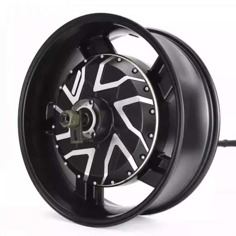 全顺电机17寸6.0宽轮毂三代瓦片3000w4000w6000w大功率可客制电机