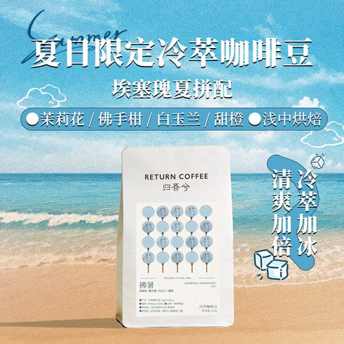 归吾兮·拂暑冷萃咖啡豆