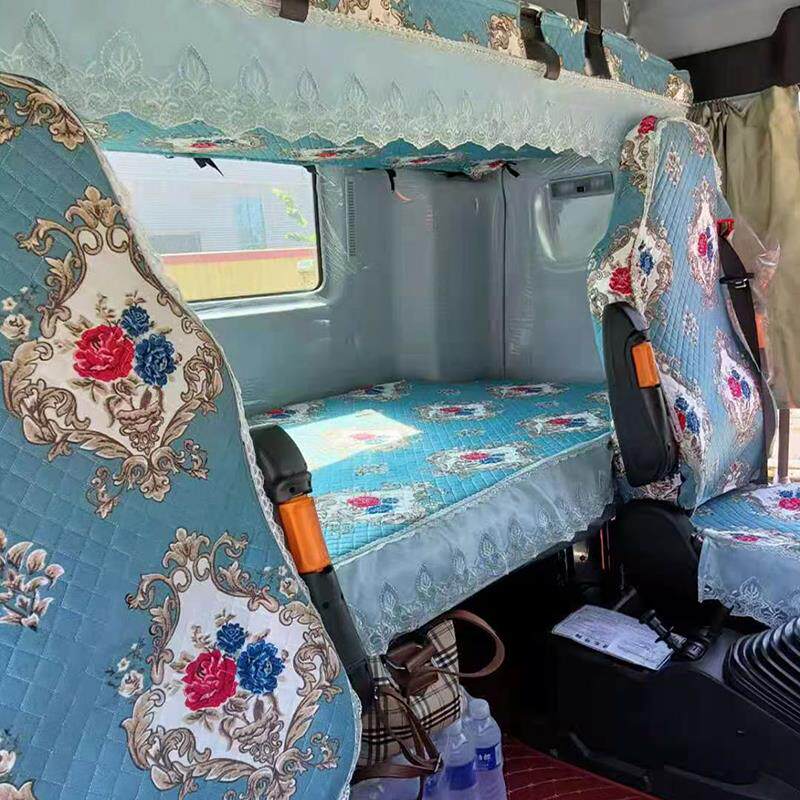 重汽豪沃T7H380MAX解放JK6J7J6PJH6汕德卡大货车专用座套卧铺垫子