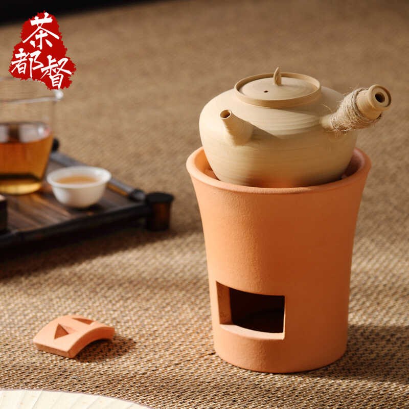 叶乔炭炉潮州两用风炉仔碳炉煮茶壶砂铫茶炉橄榄炭烧水红泥小火炉
