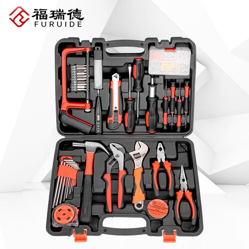 工具套装家用电工五金维修汽修家庭多功能车载组合工具箱套装