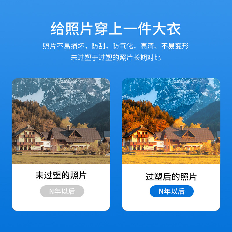 惠朗塑封机家用办公a4压膜机迷你照片过塑机3寸5寸6寸7/8寸文件书