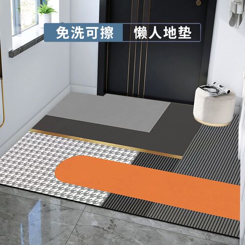 入户门地垫pvc可擦洗厨房门垫进门门口脚垫家用进户门垫子地毯