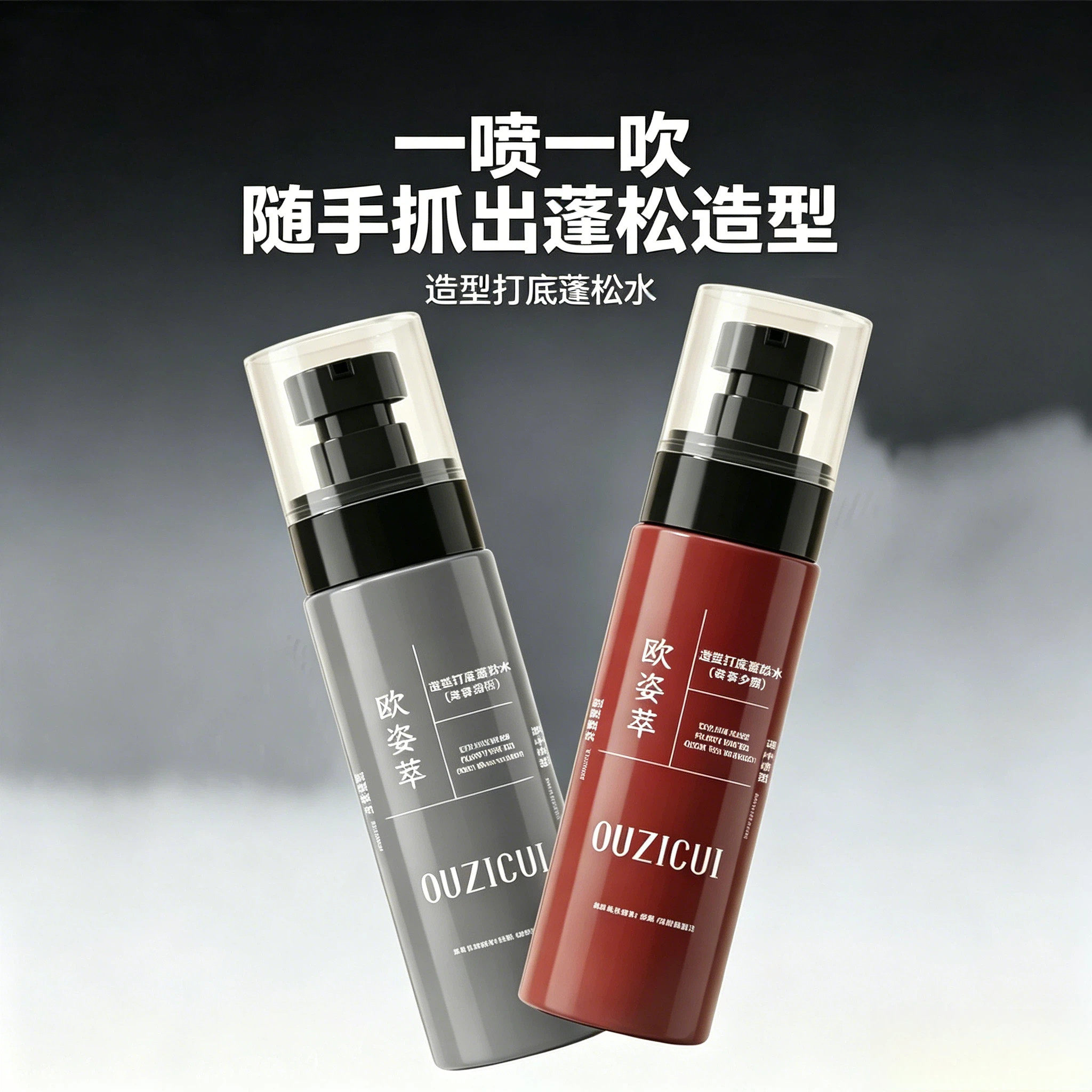 【一喷轻松造型】造型打底蓬松水喷雾免洗持久蓬松显发量细软发
