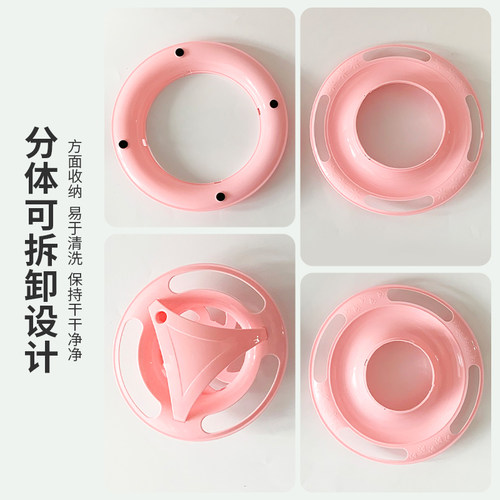 猫玩具自嗨解闷猫转盘球逗猫神器逗猫棒耐咬宠物幼猫用品猫咪玩具