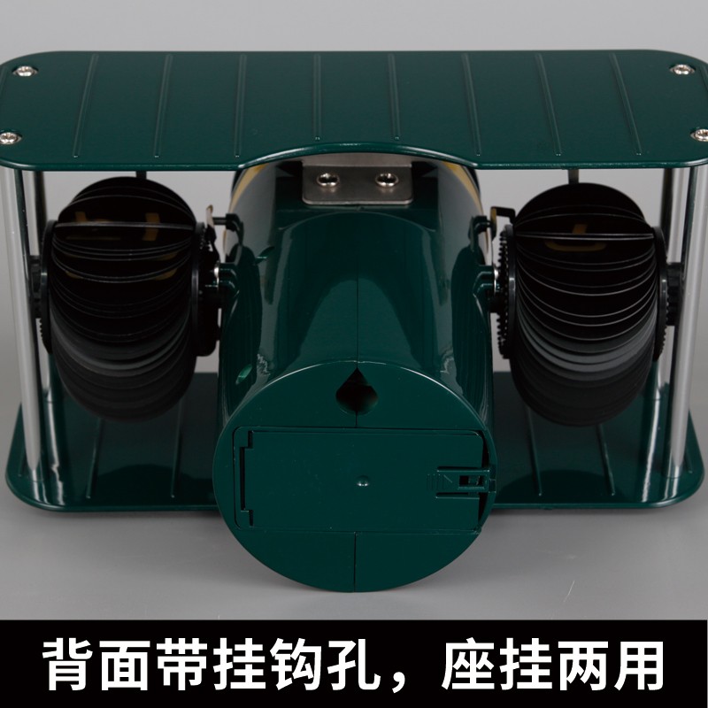 创意飞机自动翻页钟客厅座钟桌面时钟表台面摆件钟表家用台式坐钟