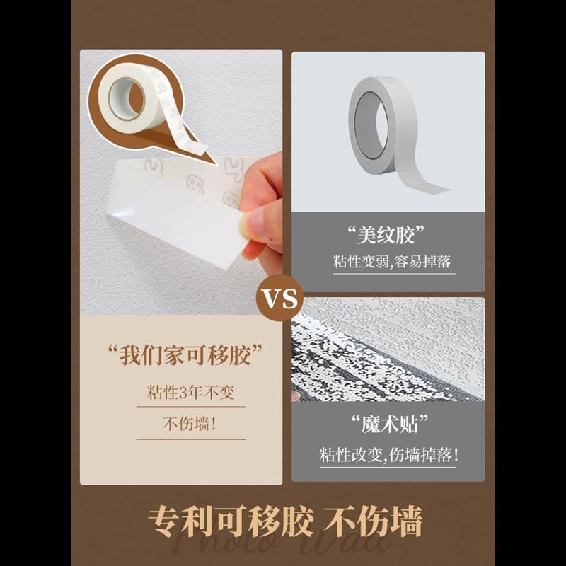 毛毡板照片墙背景板挂墙面粘相片框展示羊毛毡版墙贴软木板免打孔