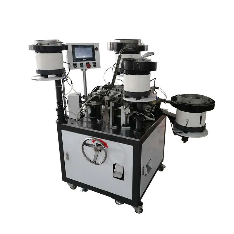 全自动器机械设备登山挂腰钥匙弹簧扣组装HT-19型号钩扣装配机