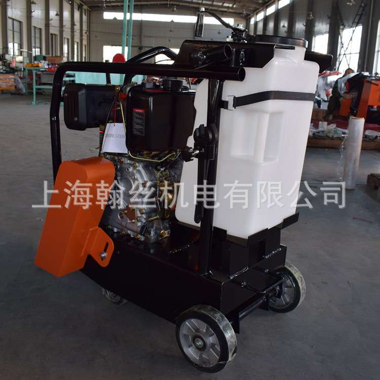 翰丝柴油马路切割机TCC16汽油混凝土路面切缝机水泥土道路刻纹机