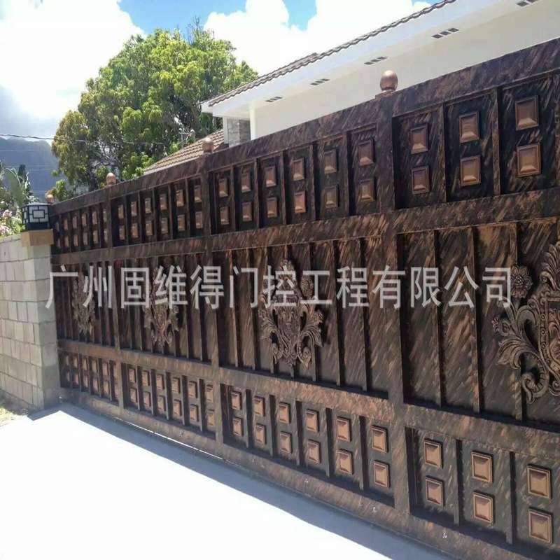 配件门艺术款式装饰围栏欧式铁艺三折隔断屏风火炉壁炉取暖器