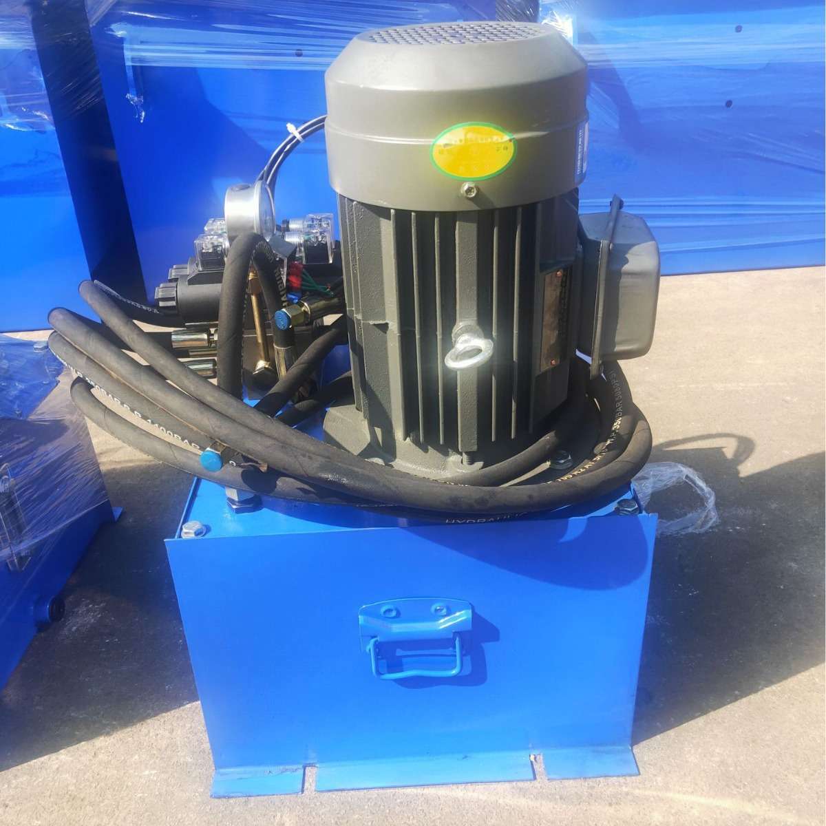 液压动力站小型泵站自动化控制系统14Mpa液压器2.2KW组角机液压站