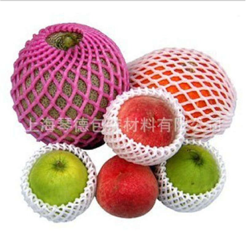 厂家供应长筒整条型水果 鲜花蔬菜保护网套珍珠棉草莓网套