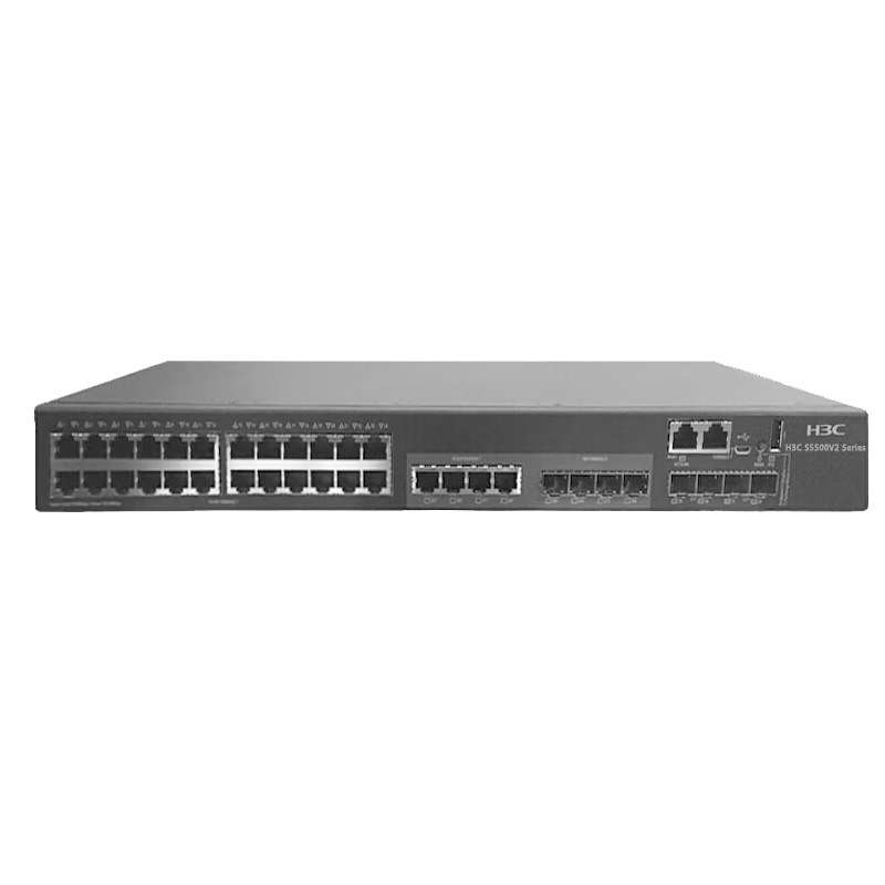 h3c交换机LS-5500V2-34S-EI 28口千兆三层企业级网络机房交换器