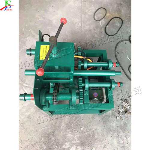 小型电动弯管机 大棚圆管方管弯弧机  Small rounding machine