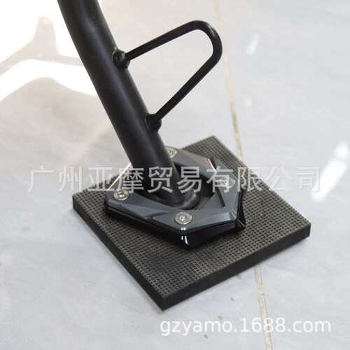 适用隆鑫无极 DS900X改装脚撑边撑脚掌加大垫铝合金防滑底座配件