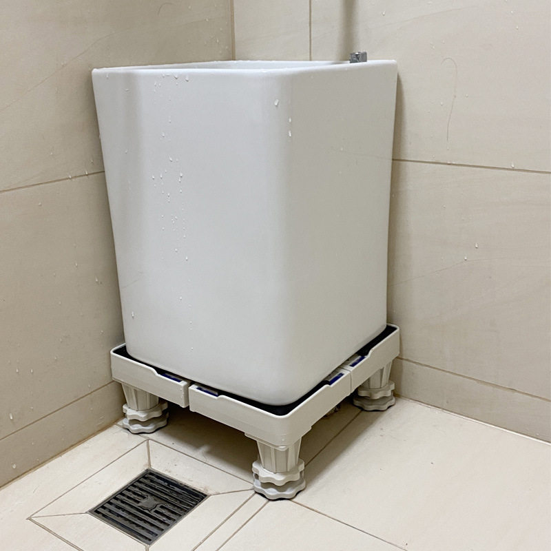 XG30-45CM正方形拖把池底座加高下水架子陶瓷墩布盆脚垫小型托架