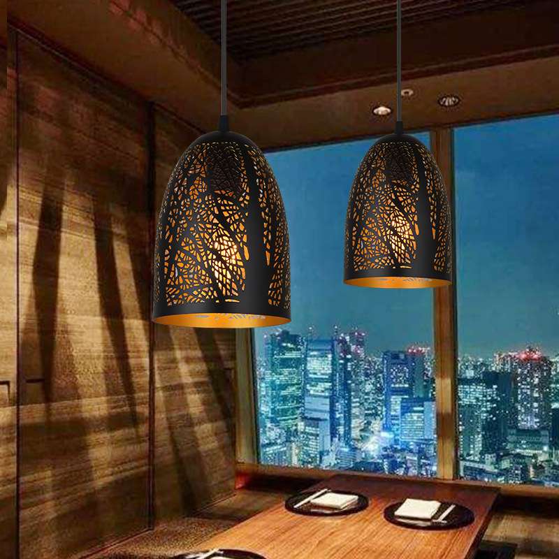 跨境货源酒吧复古吊灯个性创意餐厅吊灯咖啡厅铁艺吊灯一件代发