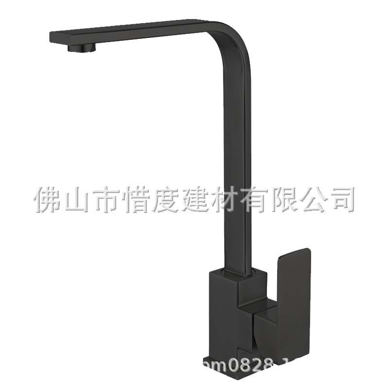 304不锈钢手工水槽单槽水斗纳米黑吧台小户型40*30含龙头套装