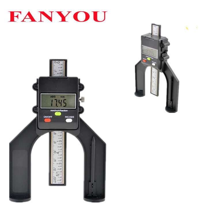 凡莜 2件套数显角度量具(数显木工台锯高度尺+二合一数显角度尺)