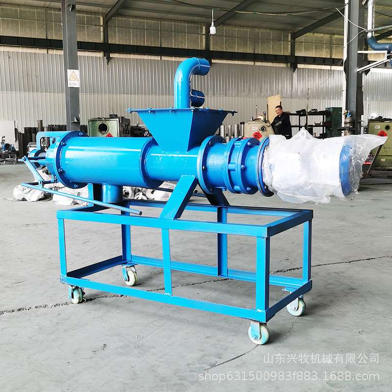 斜筛式固液分离机规格牛羊粪尿脱水机加厚螺旋脱水机简介
