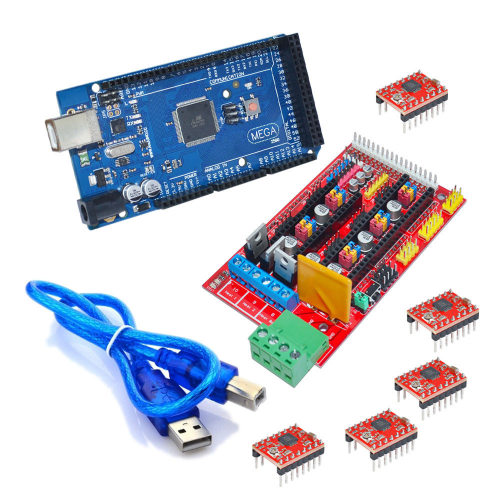 Mega2560R3+1RAMPS1.4控制器+4A4988步进驱动器M.