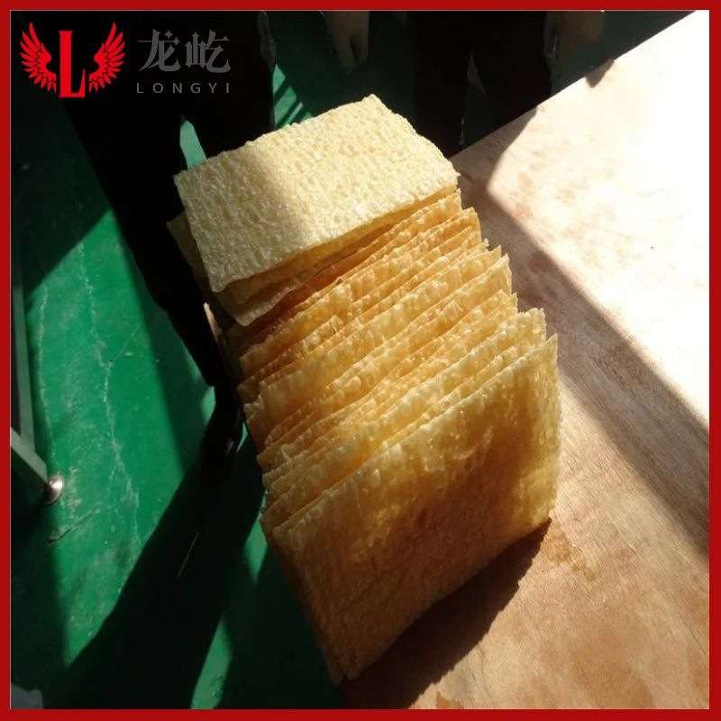 全自动薄脆油炸机 自动控温煎饼果子薄脆油炸机器 薄脆油炸设备
