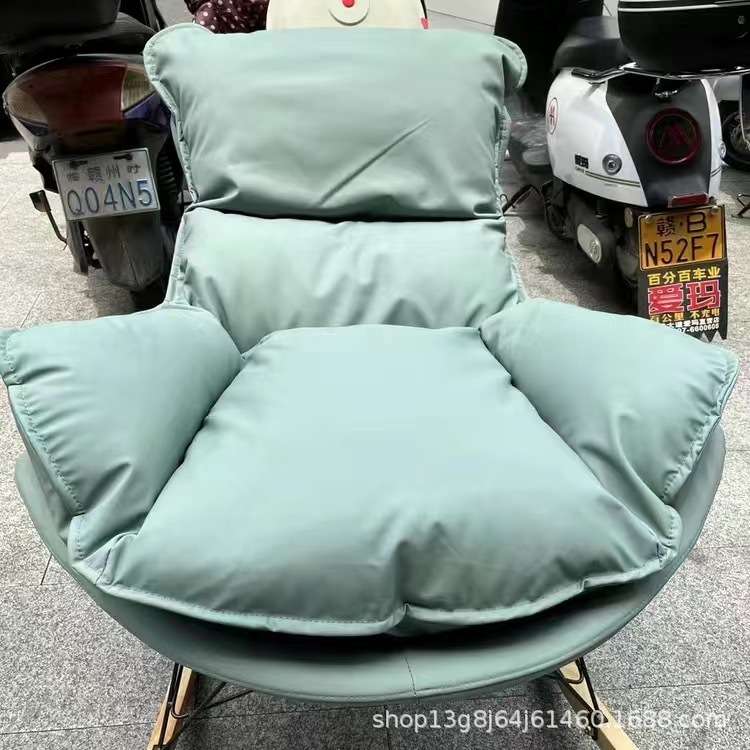 爆款龙虾椅摇摇躺椅家用客厅阳台可坐可躺午休休闲懒人沙发椅躺椅