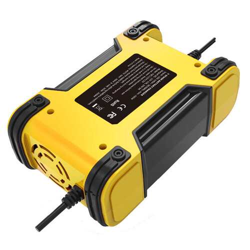 12V 24V 12A 7段式智能充电器 铅酸电池充电器 跑马灯指示充电机