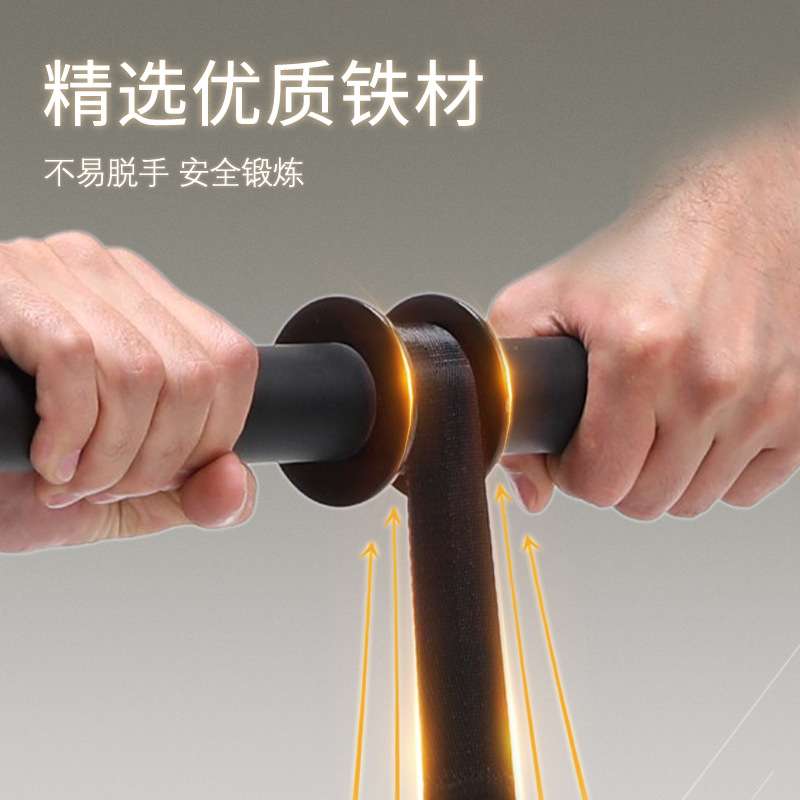 NASUS厂家直销跨境永康健身器材室内臂力器手臂训练握把卷绳负重