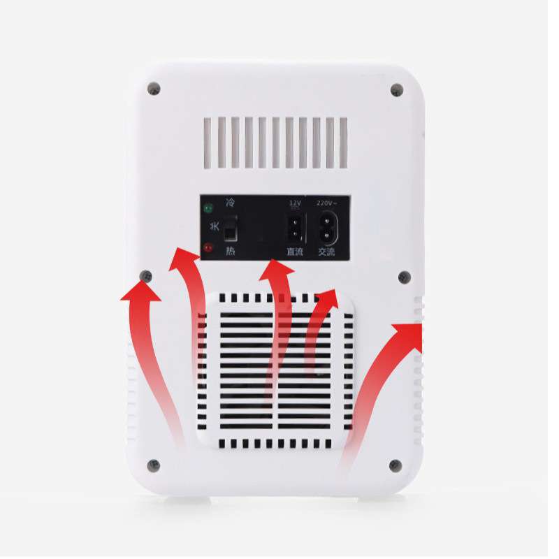 新款8L车载小型冰箱半导体冷热箱迷你家庭汽车两用冰箱冷藏保温箱