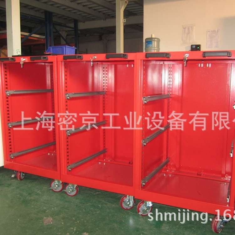 长期供应高品质全开式工具柜双开门工具柜带滑轮可按要求制作